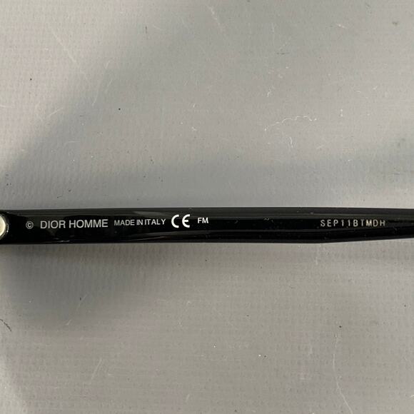 DIOR HOMME Navy Silver Acetate Aviator Sunglasses - Picture 5 of 7